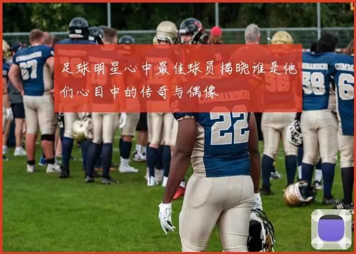 足球明星心中最佳球员揭晓谁是他们心目中的传奇与偶像